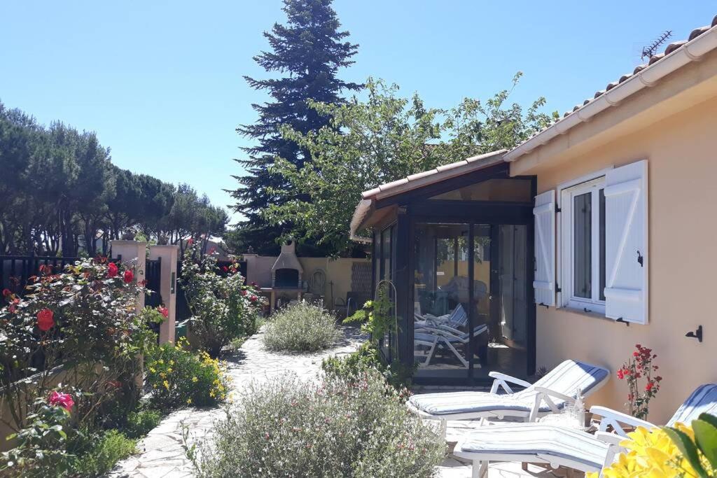 Villa 3 Etoiles Pres Des Plages, Parking, Wifi, Clim Sauvian Luaran gambar